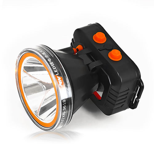Cross-border lithium battery high-power LED headlight charging head-mounted fishing light outdoor indoor light