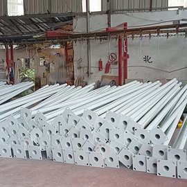 路易恒升市电路灯杆双臂灯杆led路灯杆 6米8米户外太阳能照明灯