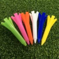 Короткие 38mm гольф-гвозди пластиковые шариковые гвозди Golf Tee аксессуары для гольфа шарики Tee