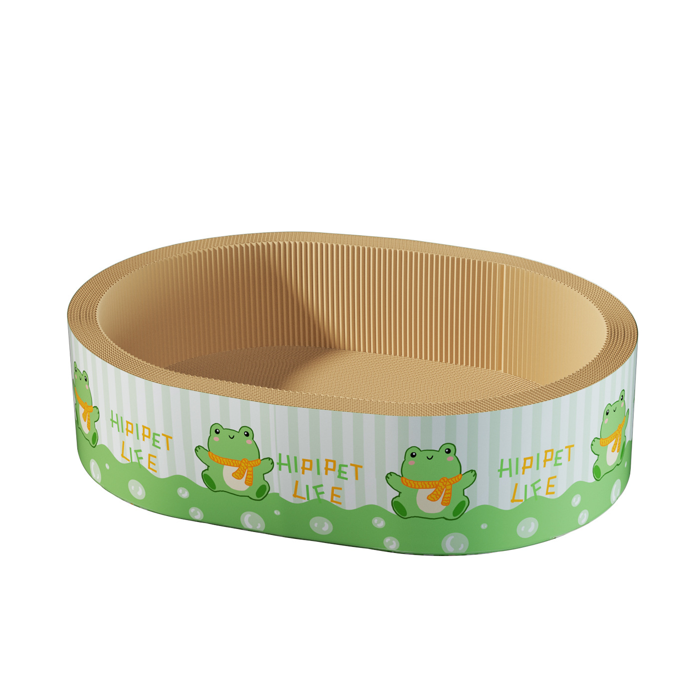 Juguetes para gatos, papel corrugado grueso y resistente al desgaste, sin caspa, nido para gatos, una pieza, placa de garra de gato universal para mascotas