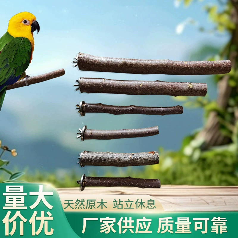Амазонка птица шлифовальный коготь палка клюв матовый попугай полюс станции поставки Яблочная древесина неколючий ясень деревянная клетка для птиц игрушечная станция Полюс