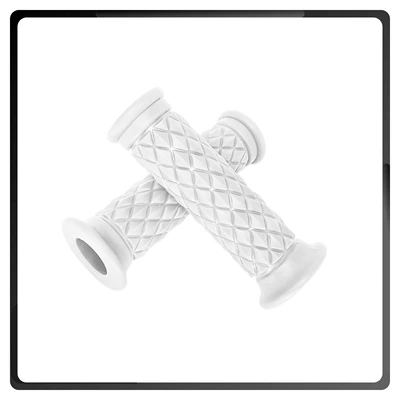 Motorcycle Handle Cover Motorcycle Handlebar Grips High-Quality - 22mm-white