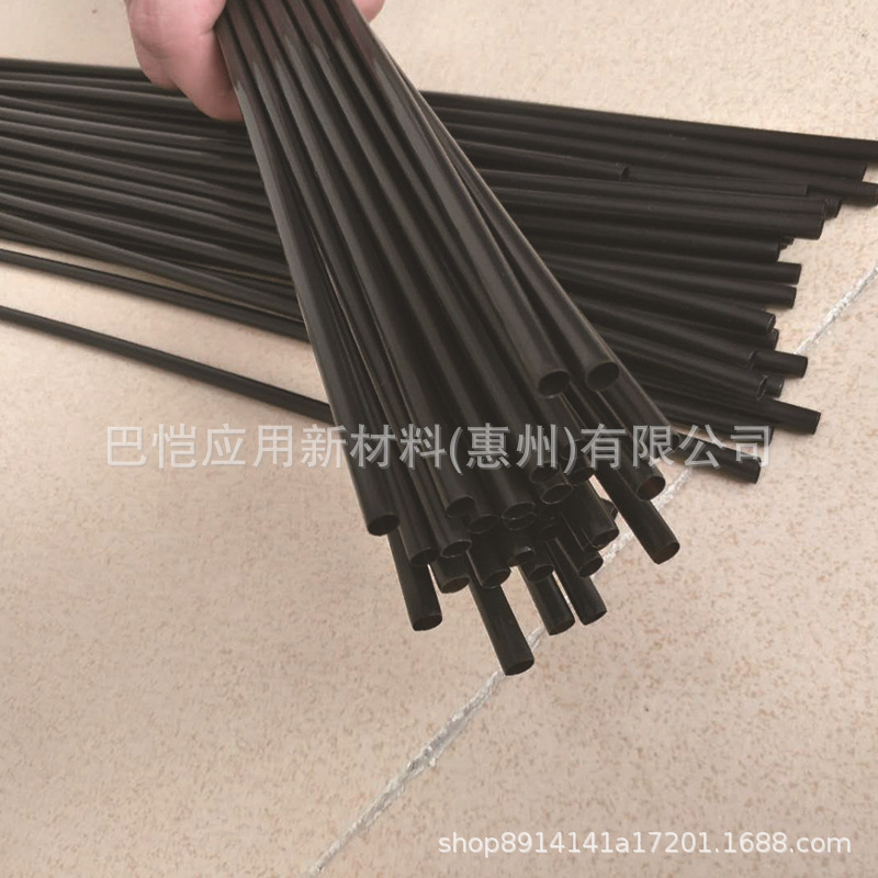 医疗器械配件铁氟龙热缩管鸭嘴抓钳用黑色FEP热缩管鼠牙抓钳套管