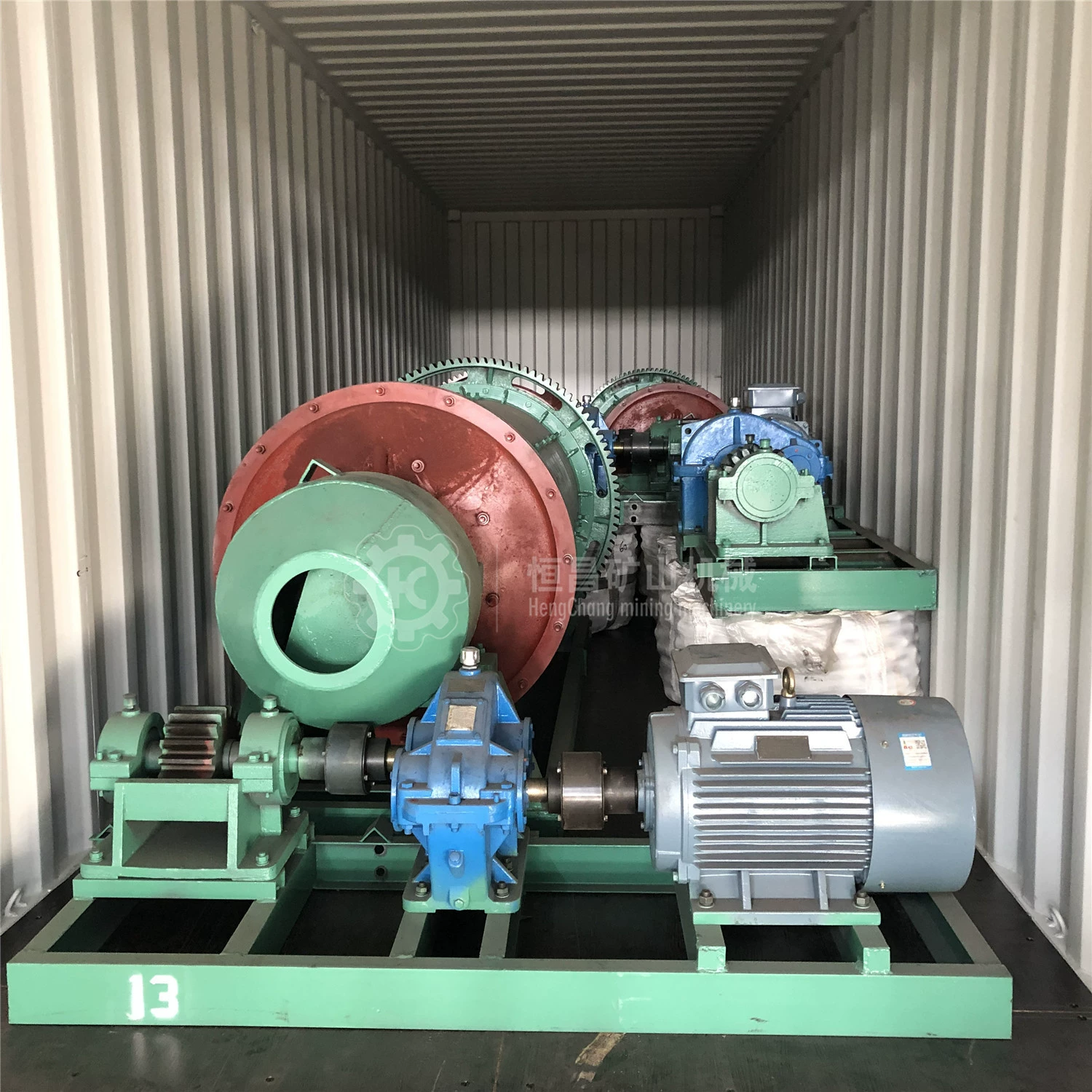 Jiangxi Hengchang Mining Mine Mine Type Мокрые шаровые мельницы с решеткой