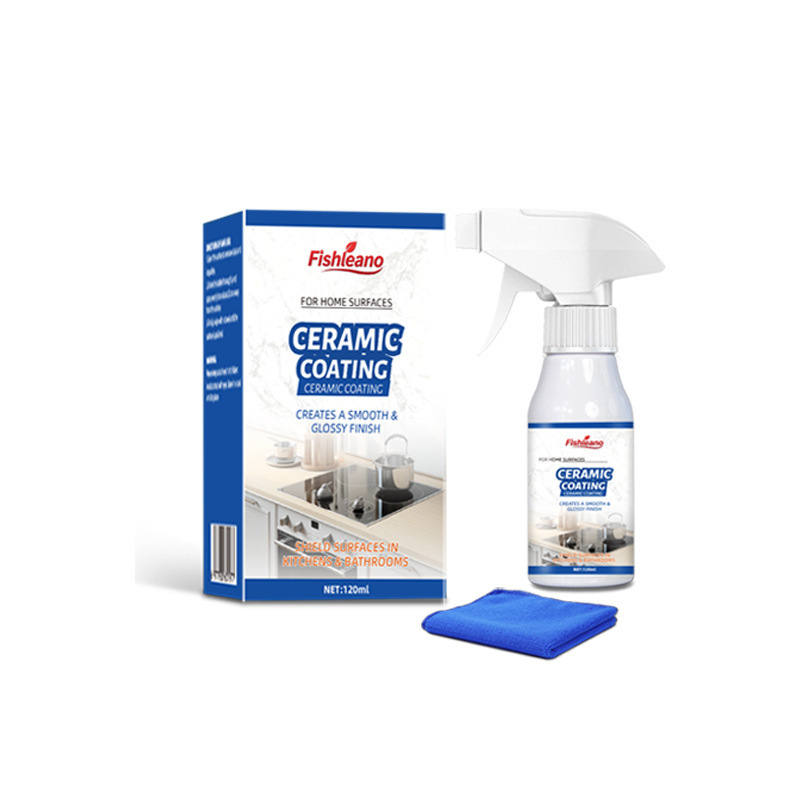 Cross-Border Household Ceramic Coating Spray Toilet Tile Powerful Decontamination and Yellowing Cleaning Spray Polishing and Brightening Wholesale