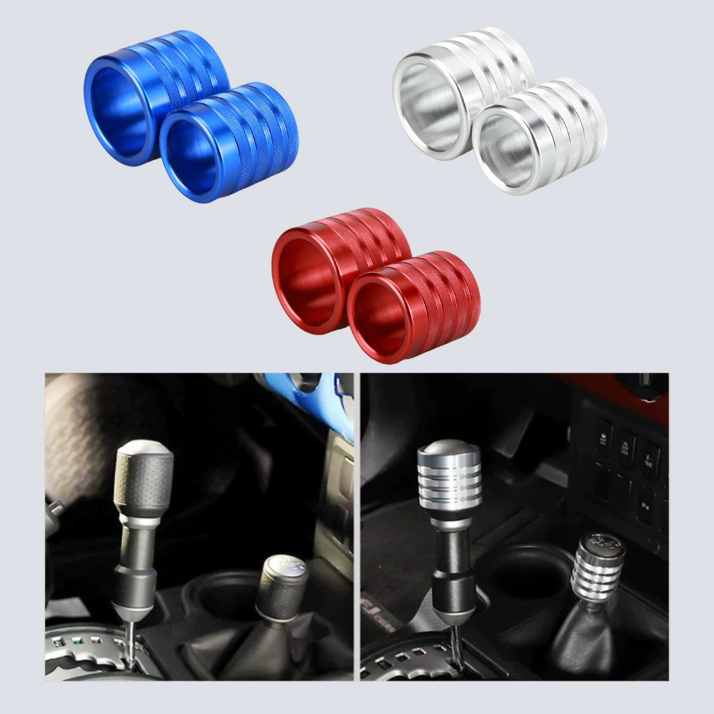 Трансграничные автомобильные аксессуары из алюминиевого сплава головки переключения ручного тормоза ручная ручка для украшения для Toyota FJ Cool Luze