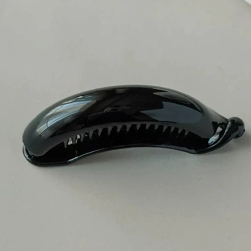 Anchor clip de cabello rojo cabeza de mujer mitad un clip de cabello mandril de cabello torcido clip de cabello tocado de banana roja