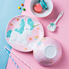 Children's cute Japanese cartoon tableware home use for food