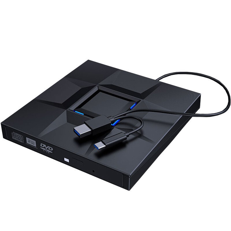 ノートブック USB 外部光学ドライブ DVD バーナー コンピュータ外部モバイル CD ディスク プレーヤー Blu-ray 光学ドライブ|undefined