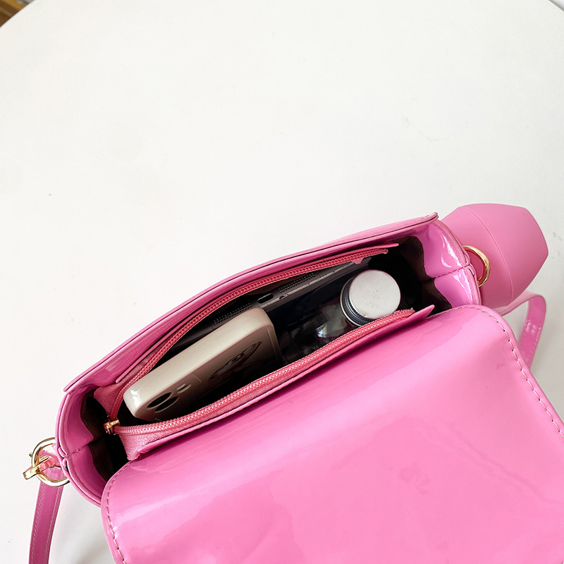 Women's Pu Leather Digital Telephone Cute Preppy Style Square Flip Cover Crossbody Bag display picture 2