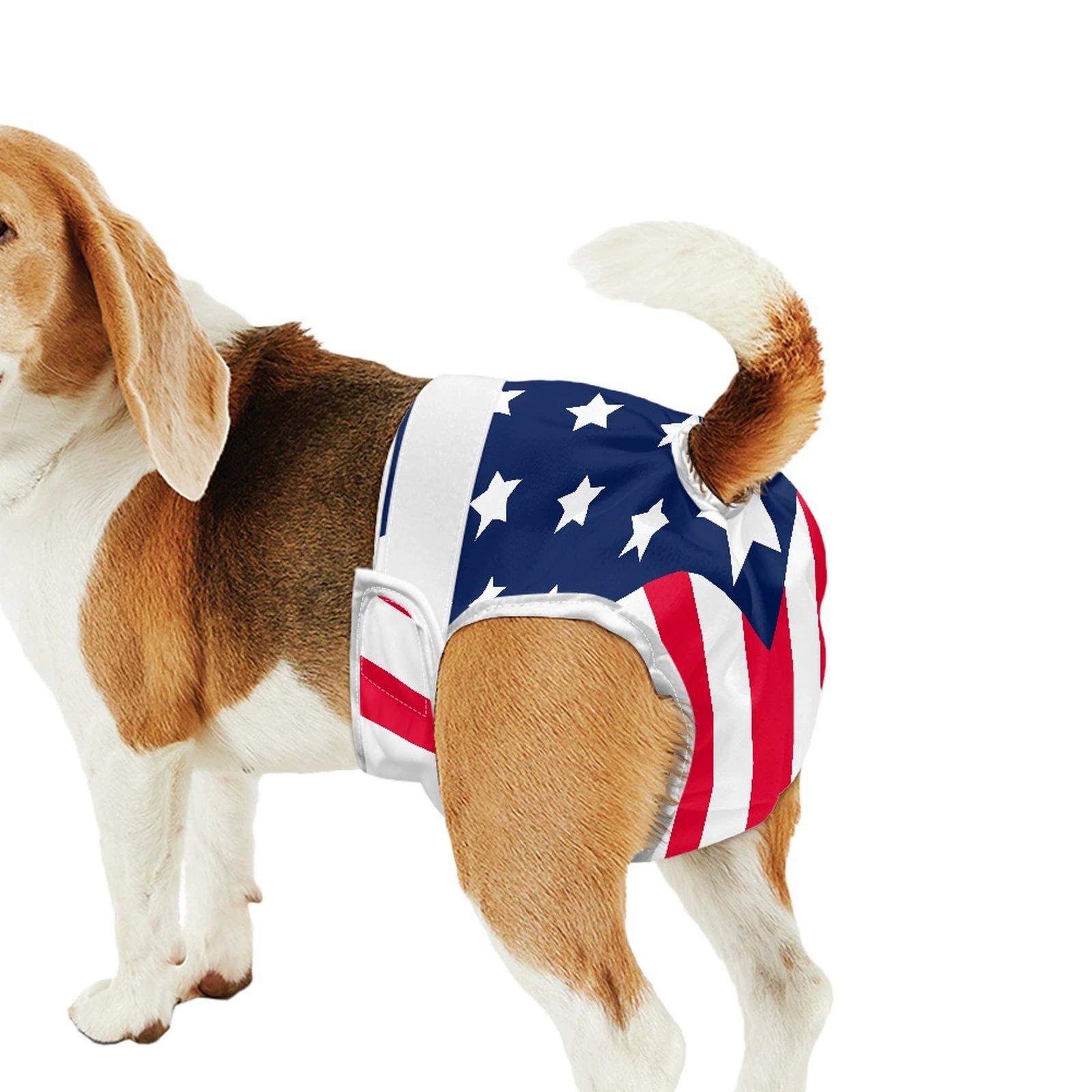 Amazon новый европейский и американский принт сука моющиеся физиологические брюки пользовательские брюки безопасности домашних животных одежда