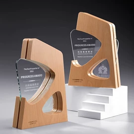 水晶工艺品;奖杯;木质工艺品