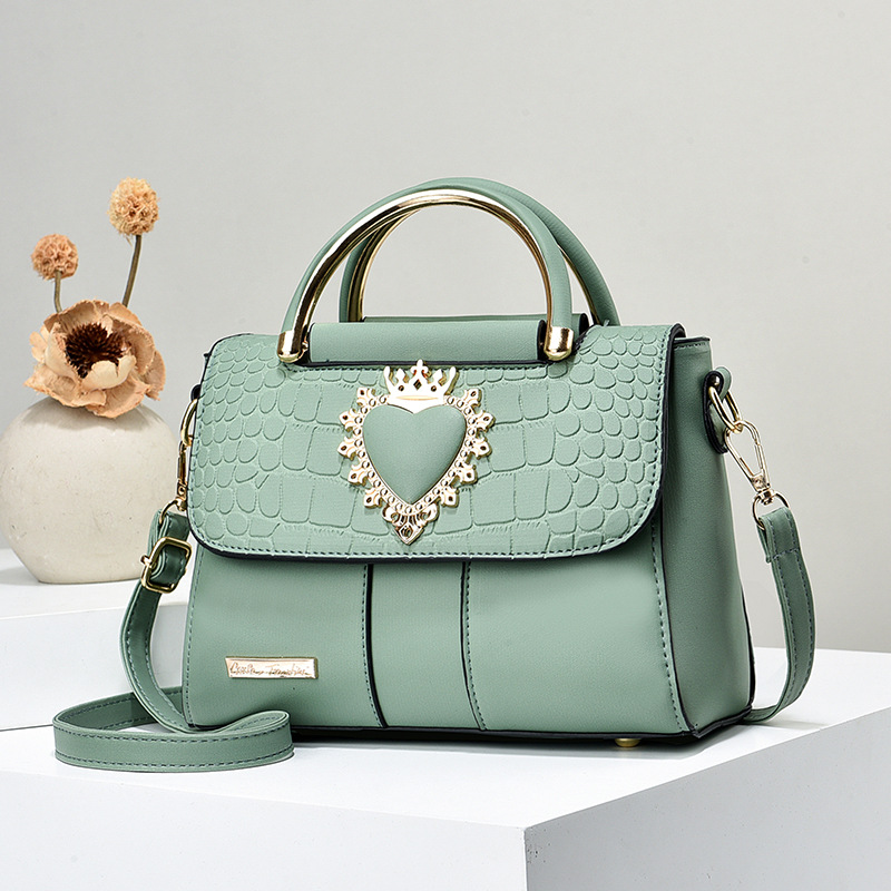 Bolso de Mano y Hombro Con Textura de Piedra para Mujer de PU, Cierre con Tapa, para Uso Diario image 4
