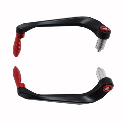 Motorcycle Handle Cover Hand Guard Off-Road Street Running - modified-bow-guard-red