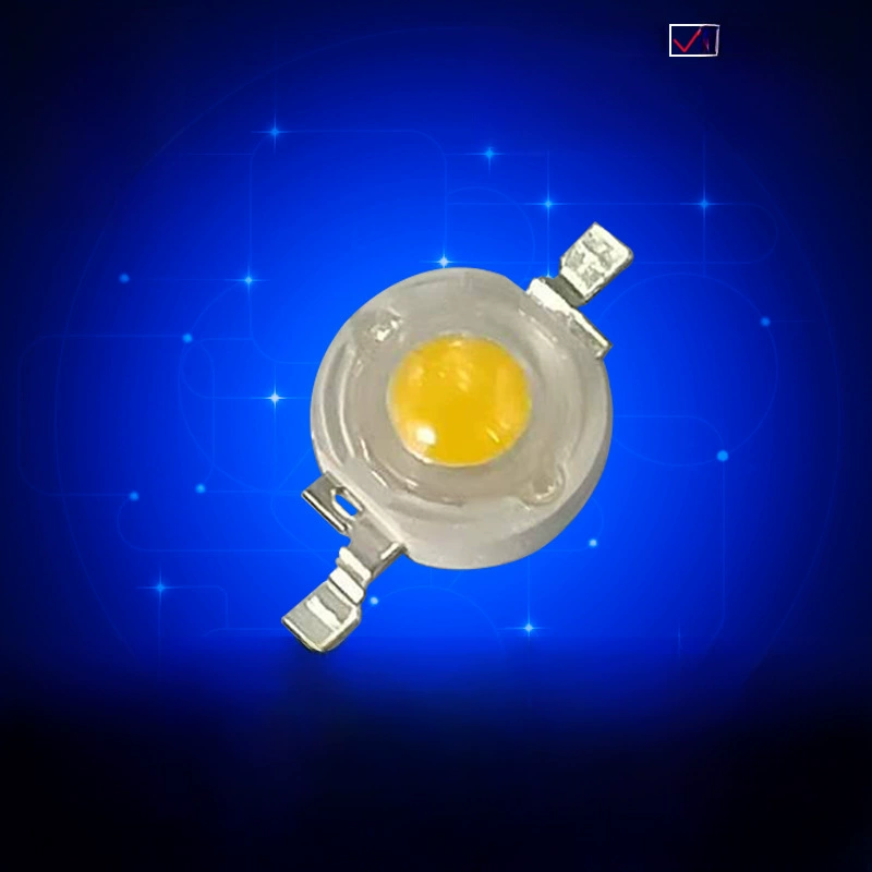 1Вт мощные светодиодные ламповые бусины 1Вт тёплого белого света имитация светодиода три Willy чип тёплый белый свет точка поставка