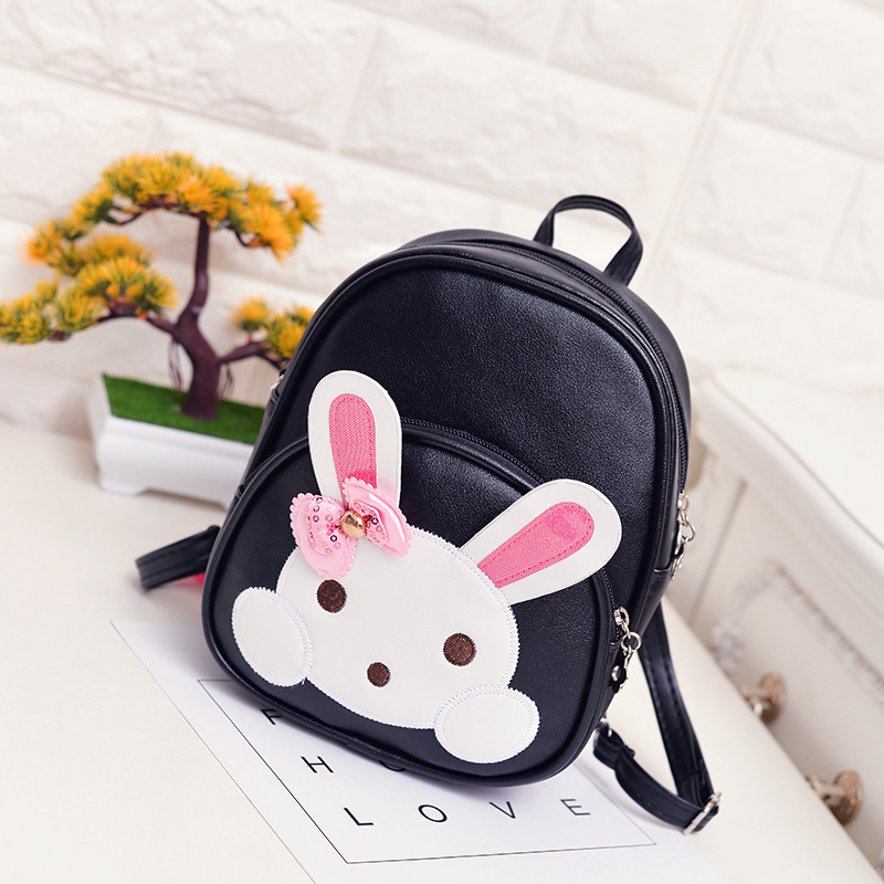 Versión coreana para niños de moda mini mochila princesa niña linda mochila de cuero jardín de infantes dibujos animados salida pequeña mochila escolar