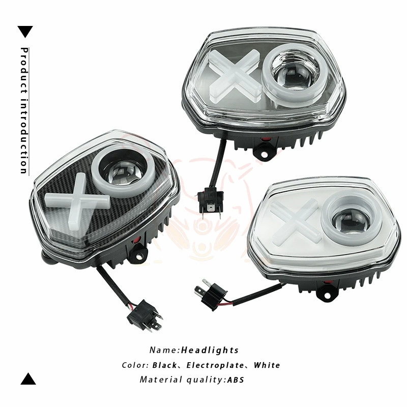 Подходит для мотоцикла Vespa 150 Sprint, модифицированная фара XO, аксессуары для модификации фар, линза, сборка фары.