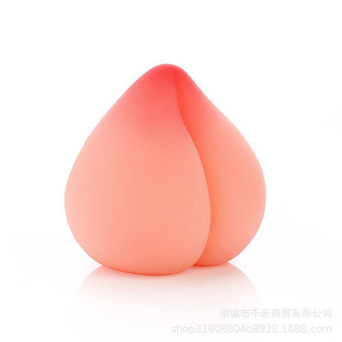 Adult products peach male decompressor simulated breast erotic masturbation airplane cup adult products sexy