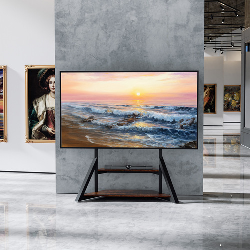 UNHO Mobile TV Stand 40-100 Inch Large Floor Standing TV Mount Teaching Conference Electronic Whiteboard Mount