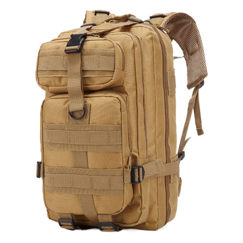 Outdoor Sports Multifunctional Camouflage Backpack 25 Litres Army Climbing Hiking Bag Men's Shoulder 3p Tactical Bag Batch