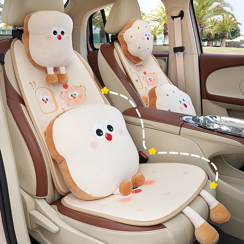 オリジナルのビスケットトースト車のヘッドレストは腰が柔らかくて快適な車で枕をしています。|undefined