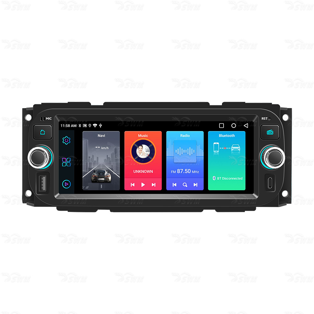 Aplicable para Chrysler Jilong Smart Android Navigation Control Central GPS Car Radio