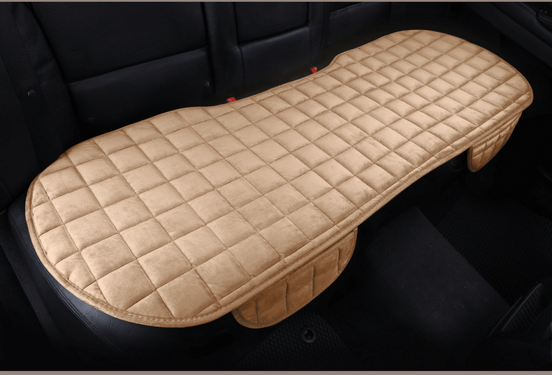 Plush cushion winter padded car cushion three-piece set a generation of hair