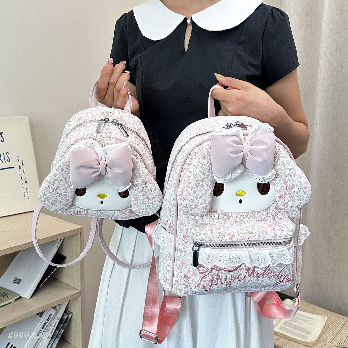 Mochila de estilo de dibujos animados nicho mochila de viaje universal mochila diaria 2026 gran capacidad nueva mujer linda