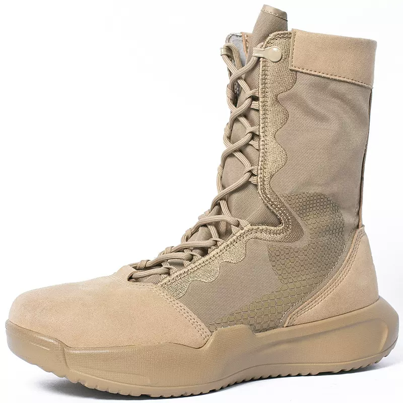 夏季户外登山靴高帮沙漠训练鞋防滑耐磨战术靴休闲透气运动靴
