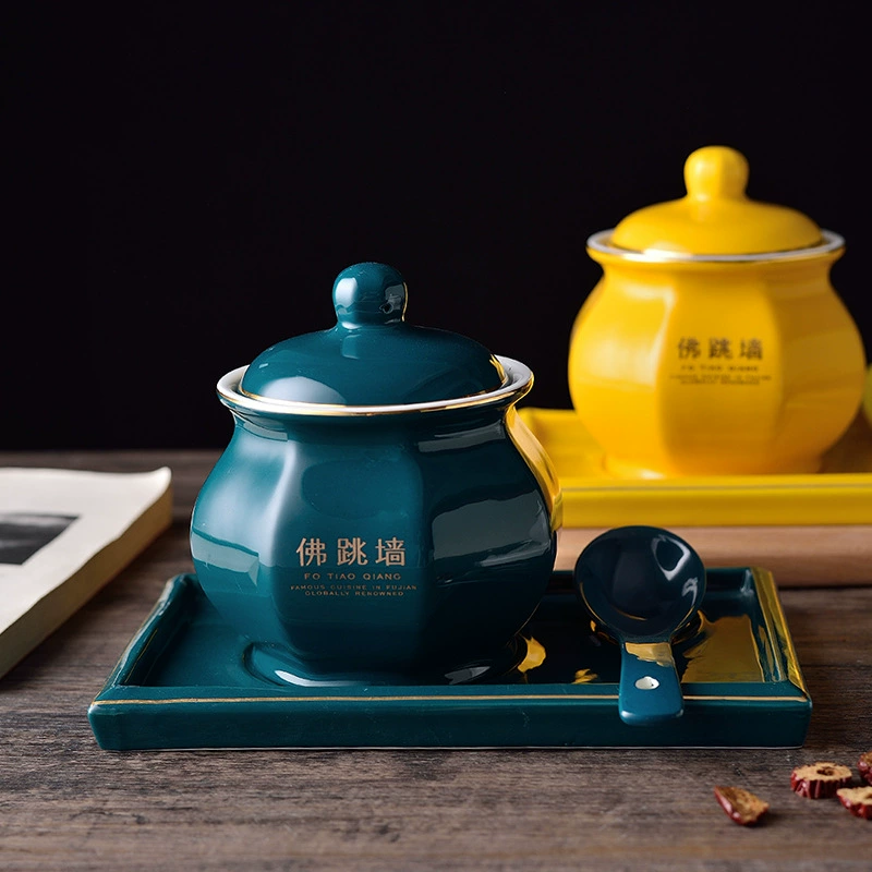 Fashionable ceramic set, creative tableware, Chinese style