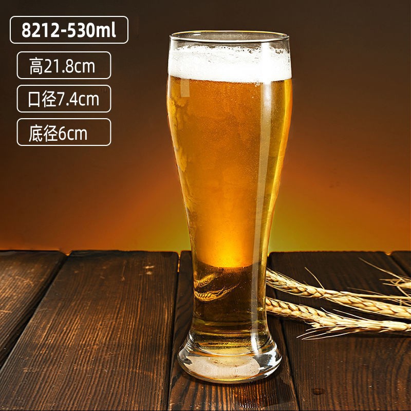 Gran capacidad al por mayor taza de cerveza gruesa taza de jugo taza de bebida taza de cerveza fina conjunto de logotipo impresa