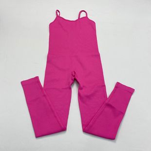 Cross-border New Adjustable Suspender Yoga Pants European and American Running High Waist Hip-lifting Fitness Suit