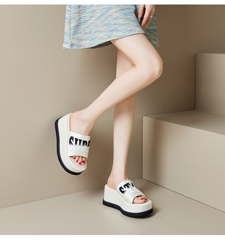 Dép sandal nữ đế xuồng mũi hở gót 8/10 cm phối màu mùa hè 2025 — Màu trắng nhạt 8cm, Trắng nhạt 10cm, Đen 10cm, Đen 8cm chi tiết 17