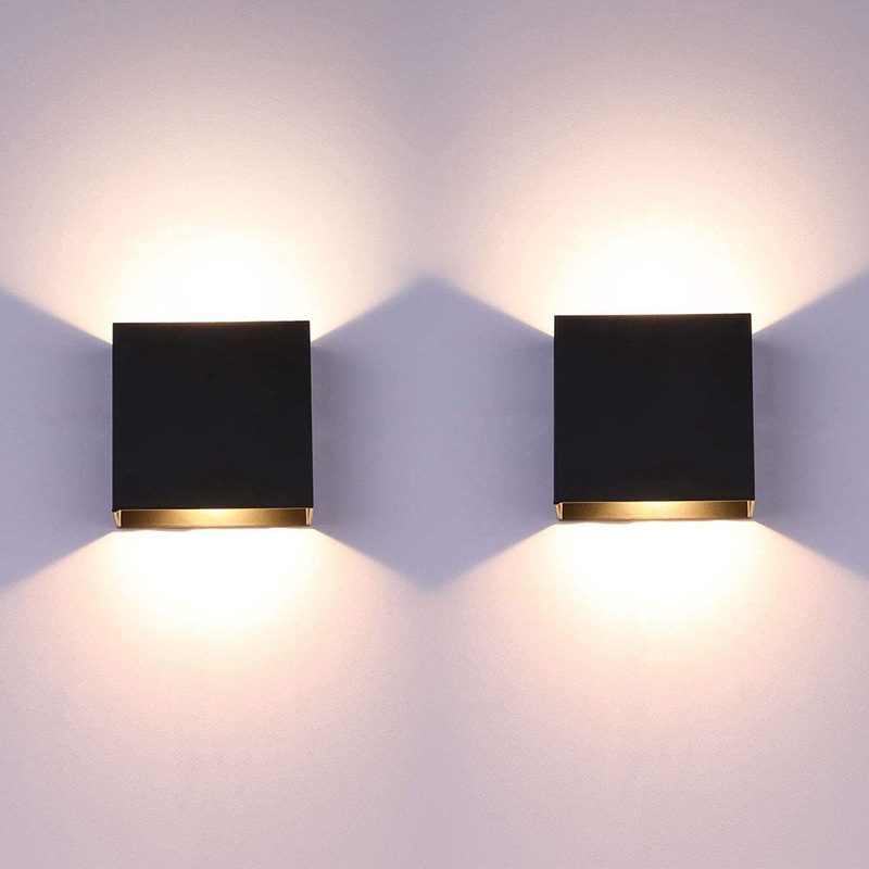 Wall lamp led aluminum modern simple up and down luminous corridor staircase bedroom bedside decorative wall wall hanging lamp Wall lamp led aluminum modern simple up and down luminous corridor staircase bedroom bedside decorative wall wall hanging lamp