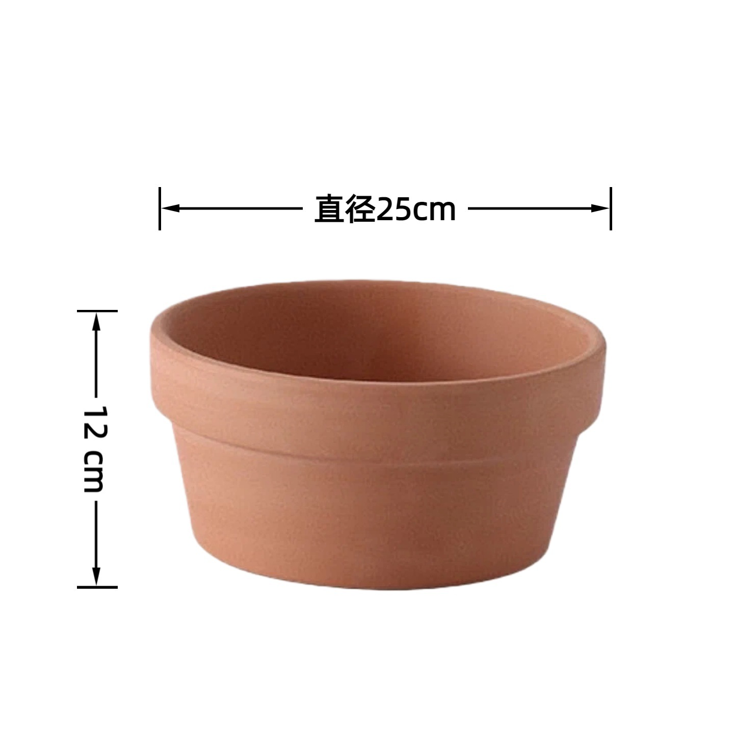 25x12cm (low basin model)