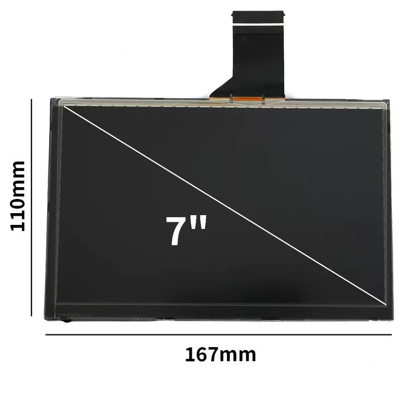 7-inch TD0-WXGA0700K00057-V1 suitable for 2017-2020 Jeep guide LCD touch screen