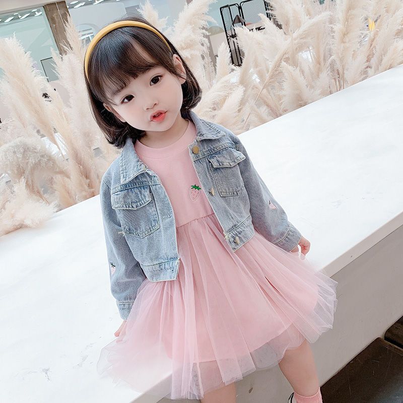 Baby Girl Spring Set Jeans Princess 2026 Baby Girl Jeans Jeans Je