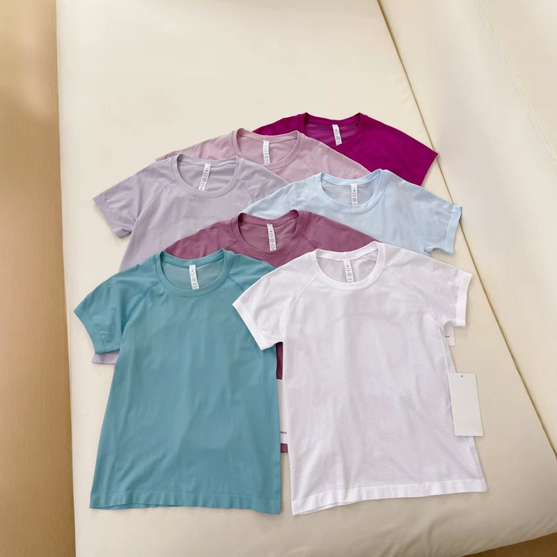 Swiftly2.0 Women's Quick-Drying Sports Short-Sleeved Fitness Lu Same Style Yoga Half-Sleeved Women's Slim-Fit T-Shirt for Women