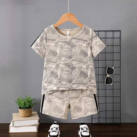 现货跨境欧美男装wish速卖通ebay美国独立日主题印花短袖T恤速干