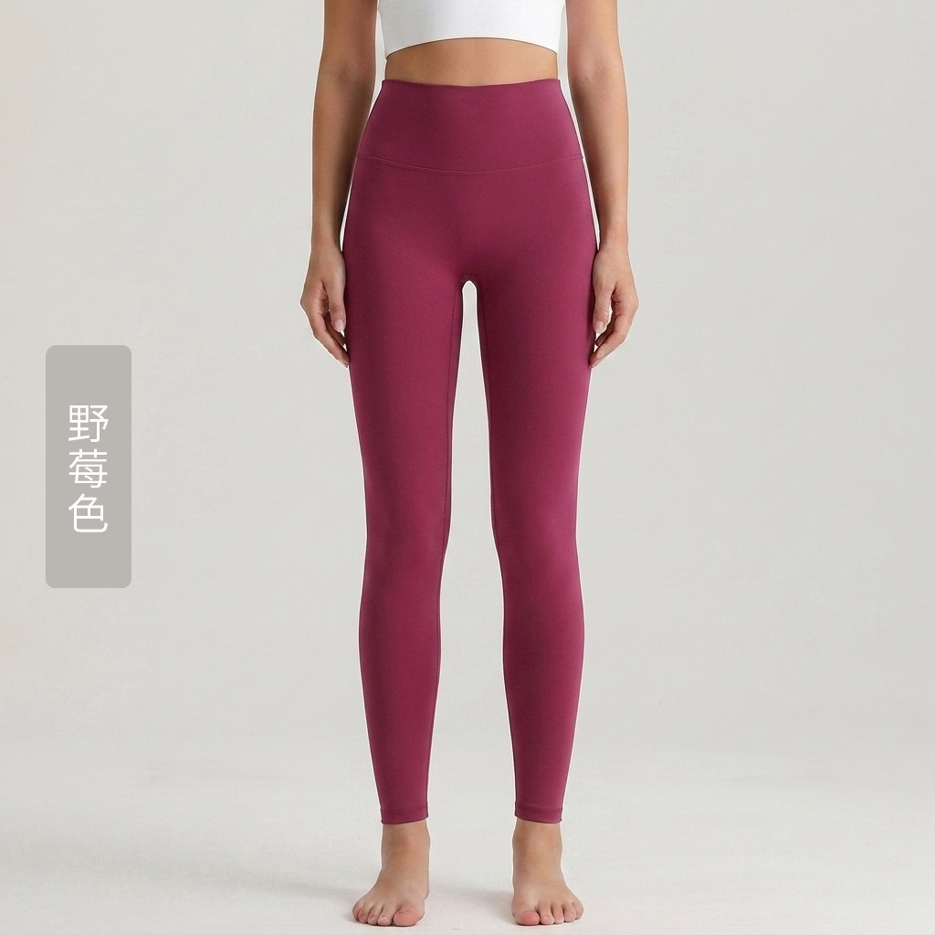 Pantalones de yoga antibacterianos Weiman 7A para mujer, de cintura alta, levanta glúteos, ajustados, pantalones deportivos para fitness, ropa de yoga para mujer al por mayor.