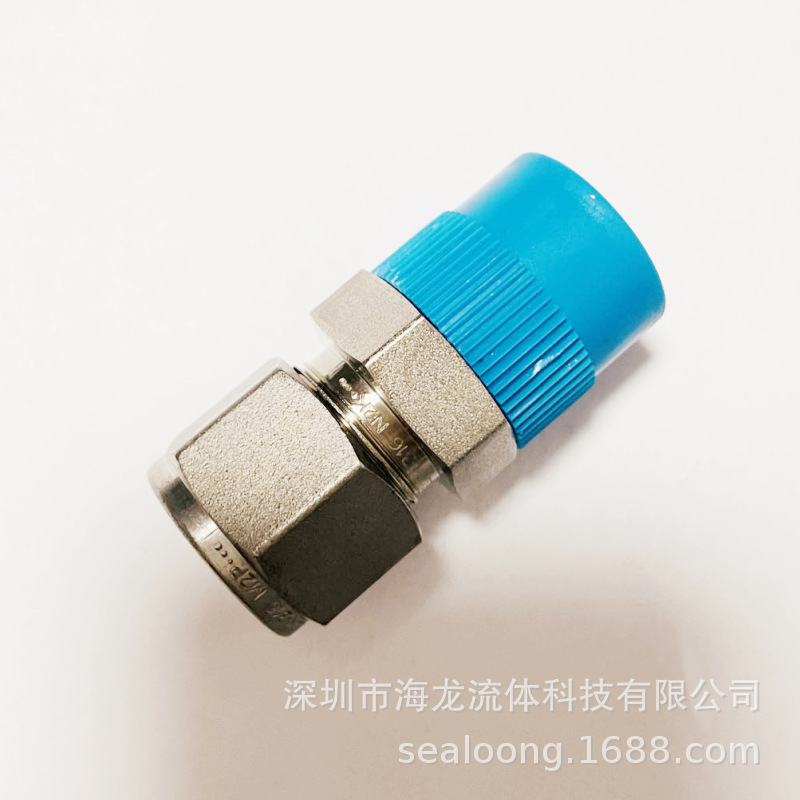 Swagelok316不锈钢卡套直通接头SS-810-1-8