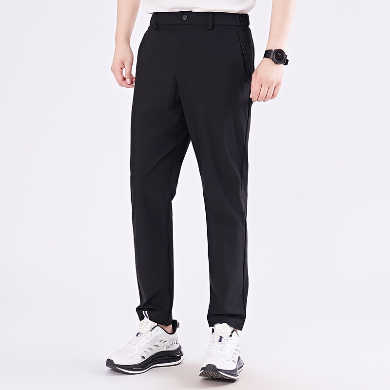 ゴルフパンツ メンズ ストレッチゴルフパンツ 伸縮性抜群の長ズボン