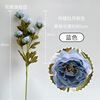 24 years of haze blue wedding decoration fake flower hotel photography flower wall flower arrangement welcome area