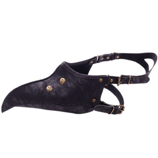 Halloween Birds Mask Masquerade Half Face Plague Mask Hand Stitch Rivet Fasten Buckle Props Wholesale