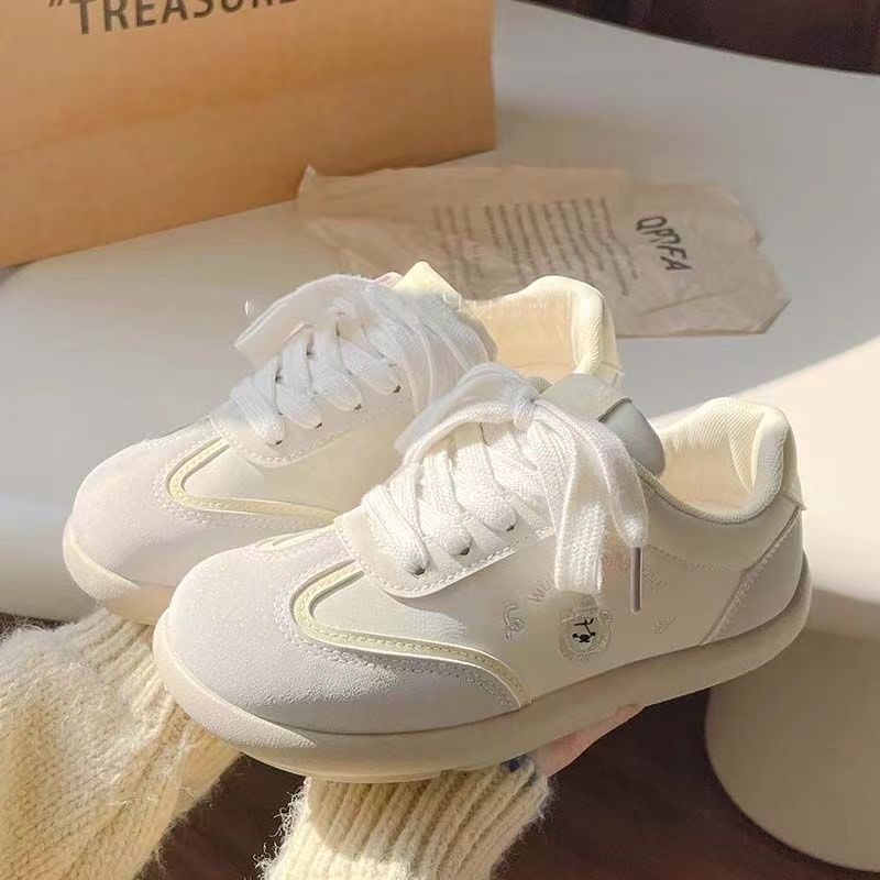 2025 primavera nuevo estilo todo-fósforo casual ligero zapatillas deportivas feos y lindos zapatos Forrest Gump originales zapatos de entrenamiento alemán de suela gruesa mujeres