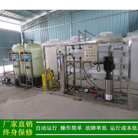 供应RO逆渗透纯水机6tRO膜纯水过滤器线路板清洗用反渗透纯水设备
