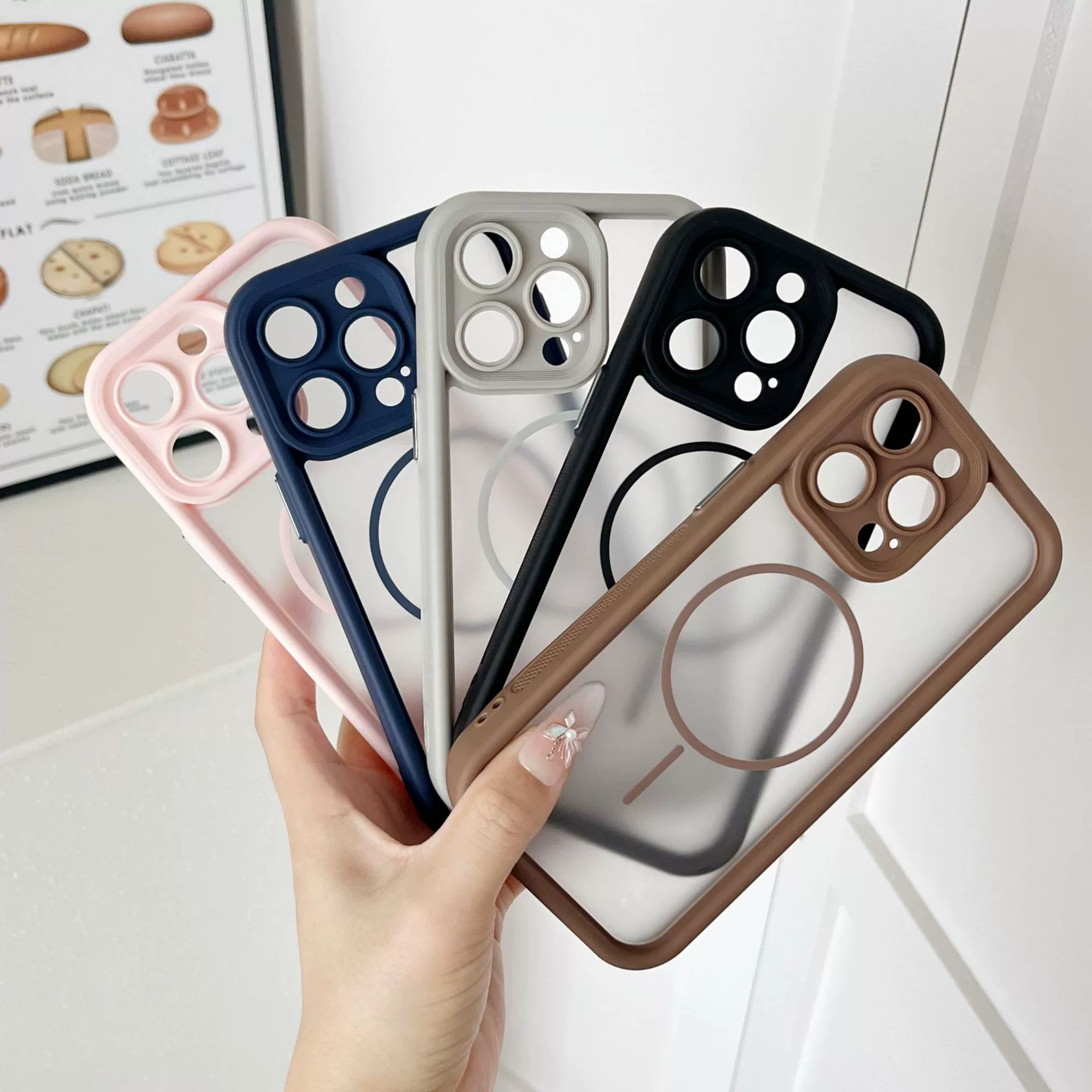 Sky Eye Cooling Подходит для Apple 16 Promax Skin Feel Сильный магнитный чехол для телефона iPhone 16 Защитный чехол от падения и износа