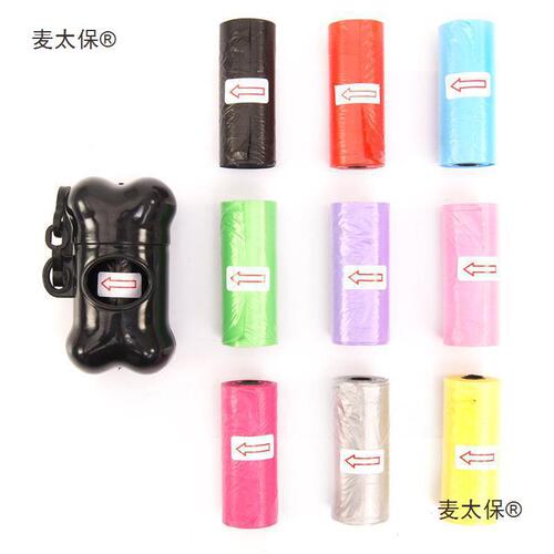 Conveniently pick up pet waste with this colorful, lightweight, and easy-to-carry pet waste bag, perfect for dog walks.