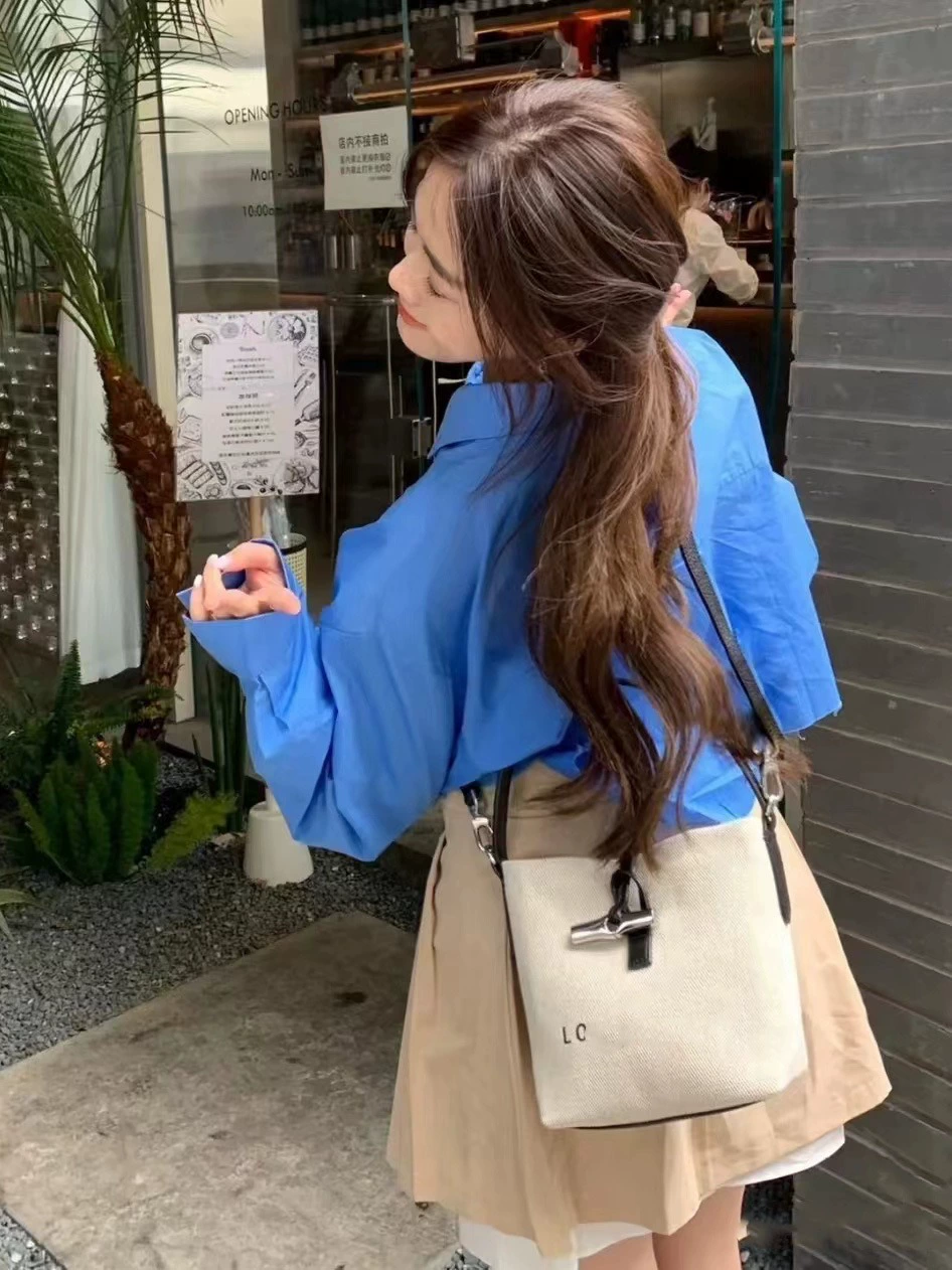 Бамбуковая вместительная сумка через плечо, сумка для покупок, сумка через плечо