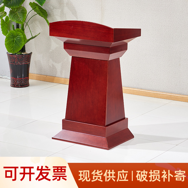 Conference Room Stage Rectangular Leadership Podium Strip Podium Large Conference Front Row Leadership Long Table